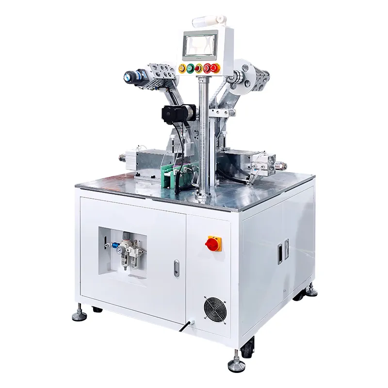 18650 Single Or Dual Cell Insulation Gasket  Li-ion Battery Pad Applicator Battery Insulation Paper Sticking Machine