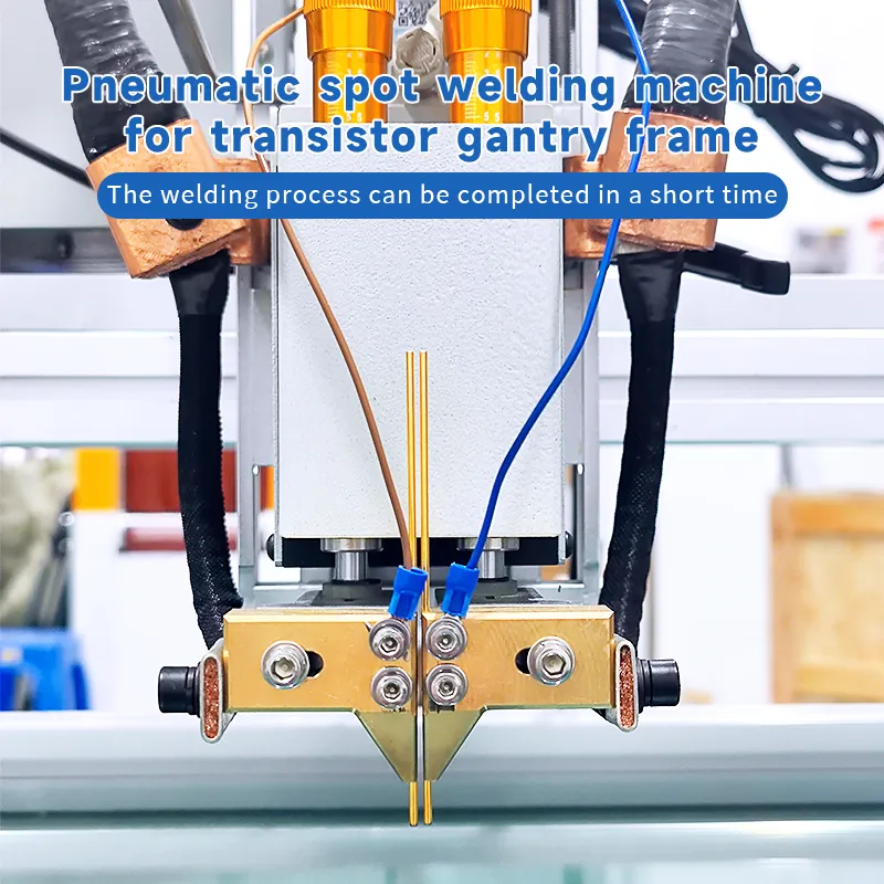 Transistor-based Gantry Pneumatic Battery Spot Welder For Battery Manufacturing