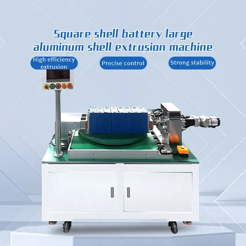 Aluminum Shell Prismatic Lithium Battery Extrusion Machine Prismatic Cell Pressing Machine