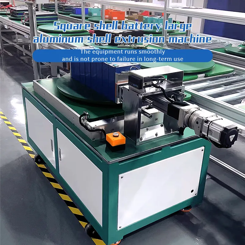 Aluminum Shell Prismatic Lithium Battery Extrusion Machine Prismatic Cell Pressing Machine