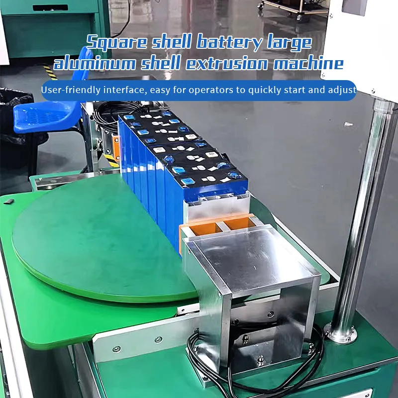 Aluminum Shell Prismatic Lithium Battery Extrusion Machine Prismatic Cell Pressing Machine