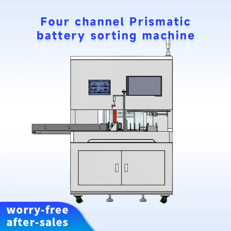 Prismatic Battery 4-Channel Automatic Sorting Machine OCV and IR testing machine