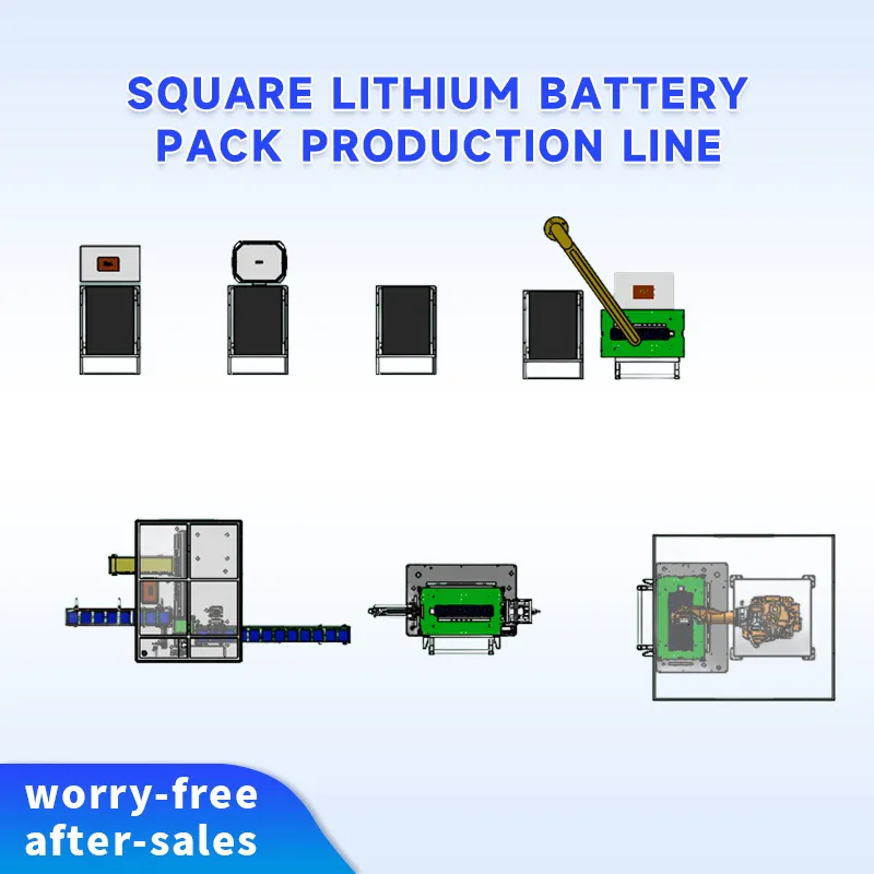 High-Efficiency Prismatic Battery Pack Production Line