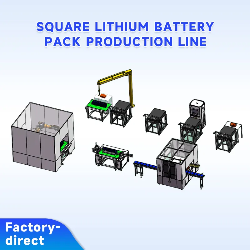 High-Efficiency Prismatic Battery Pack Production Line