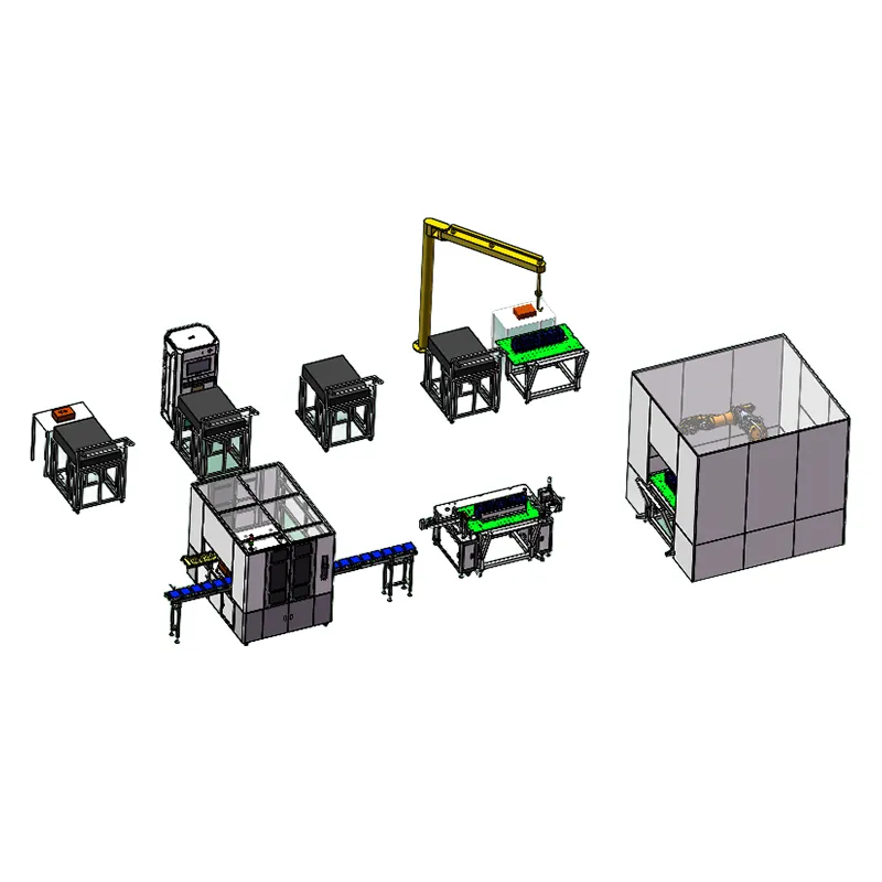 High-Efficiency Prismatic Battery Pack Production Line