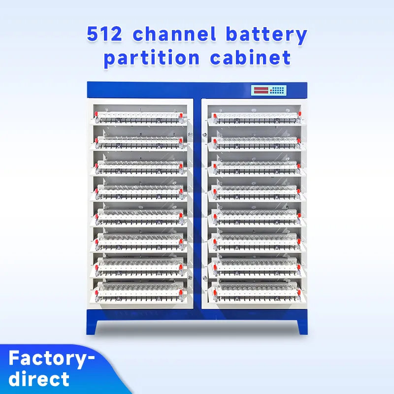 512-Channel Battery Grading Machine for Lithium Cell Testing