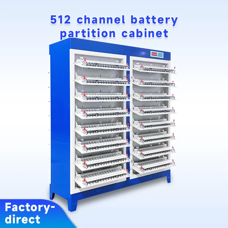 512-Channel Battery Grading Machine for Lithium Cell Testing