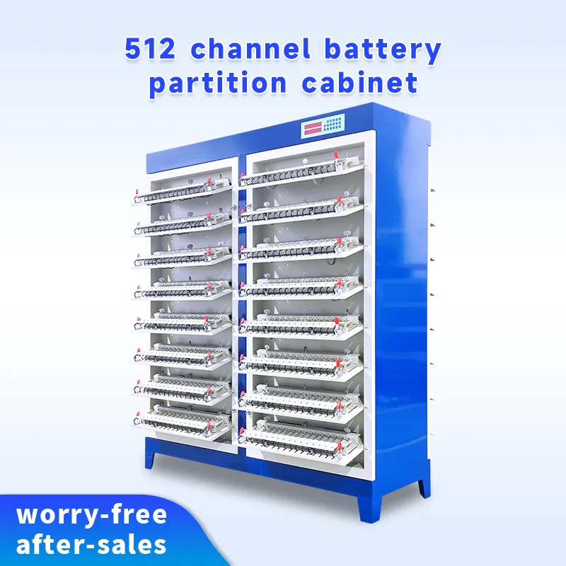 512-Channel Battery Grading Machine for Lithium Cell Testing