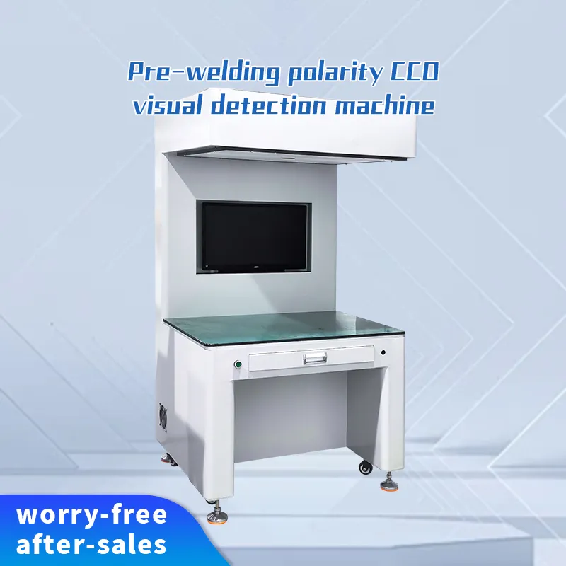 Pre-Weld Polarity CCD Vision Inspection Machine for Battery Modules