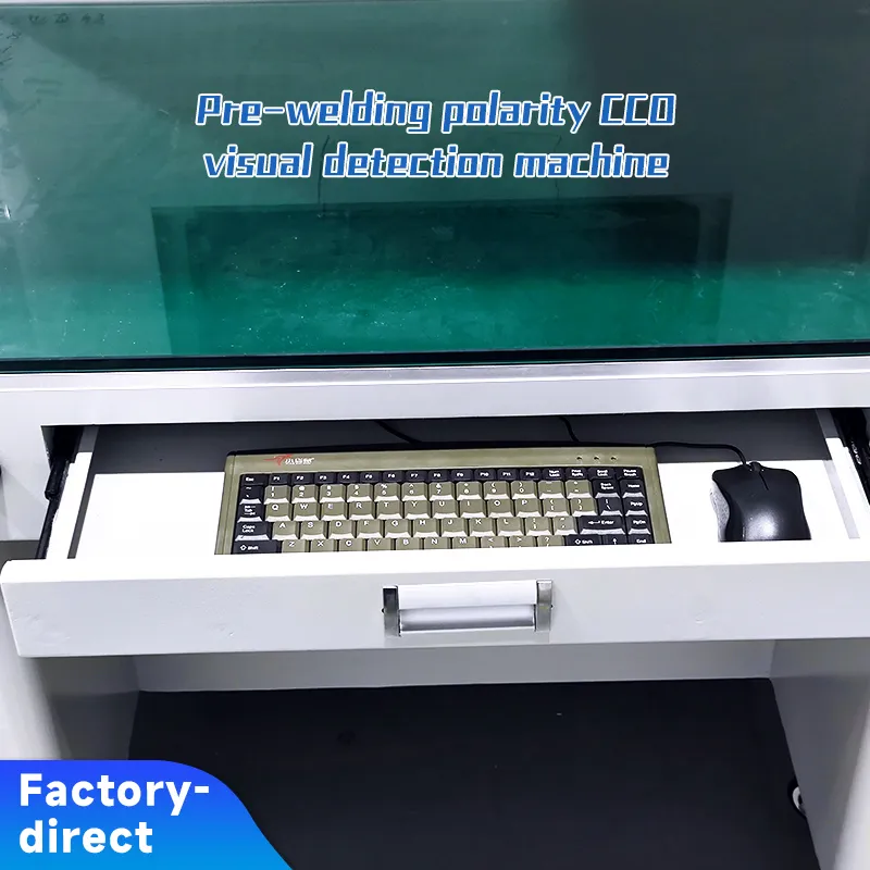 Pre-Weld Polarity CCD Vision Inspection Machine for Battery Modules