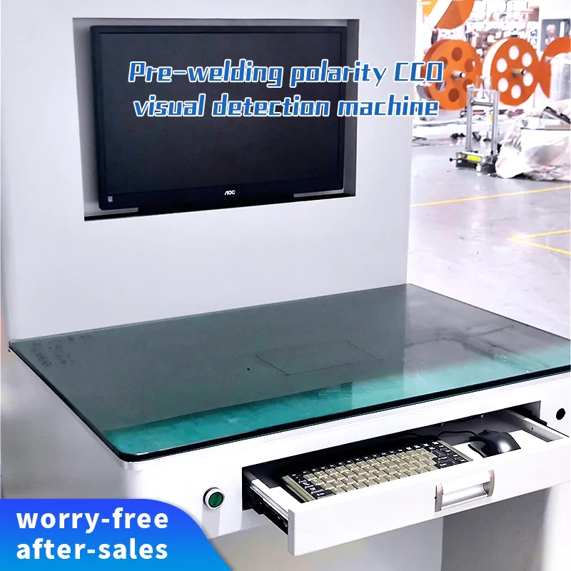 Pre-Weld Polarity CCD Vision Inspection Machine for Battery Modules