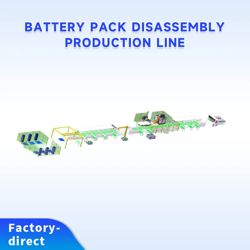 Battery Pack Disassembly Production Line for Used Power Battery Packs