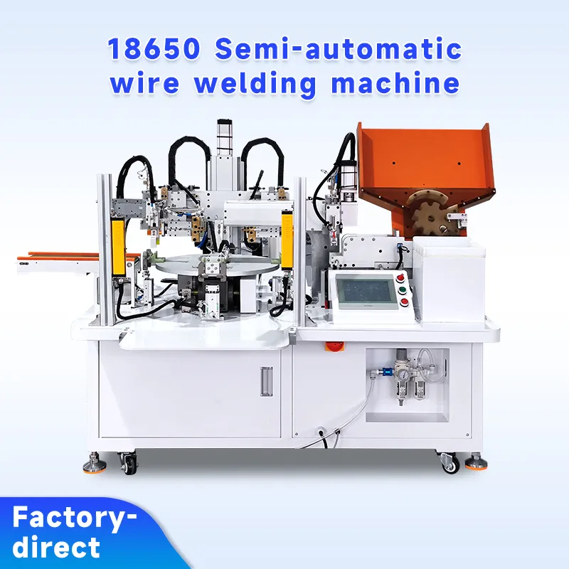 18650 Semi-Automatic Lead Wire Welding Machine for Battery Terminals