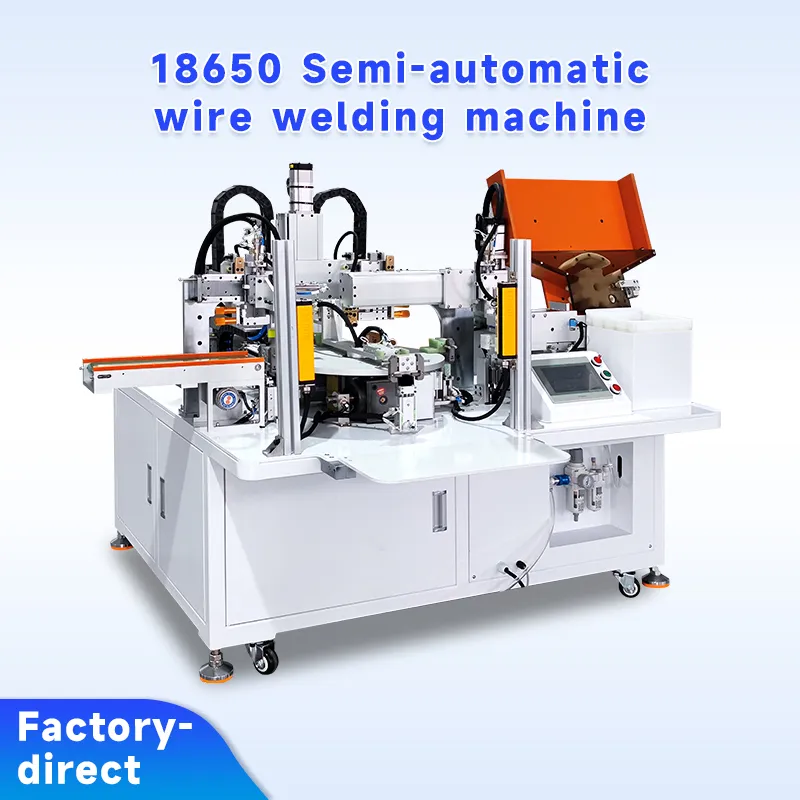 18650 Semi-Automatic Lead Wire Welding Machine for Battery Terminals