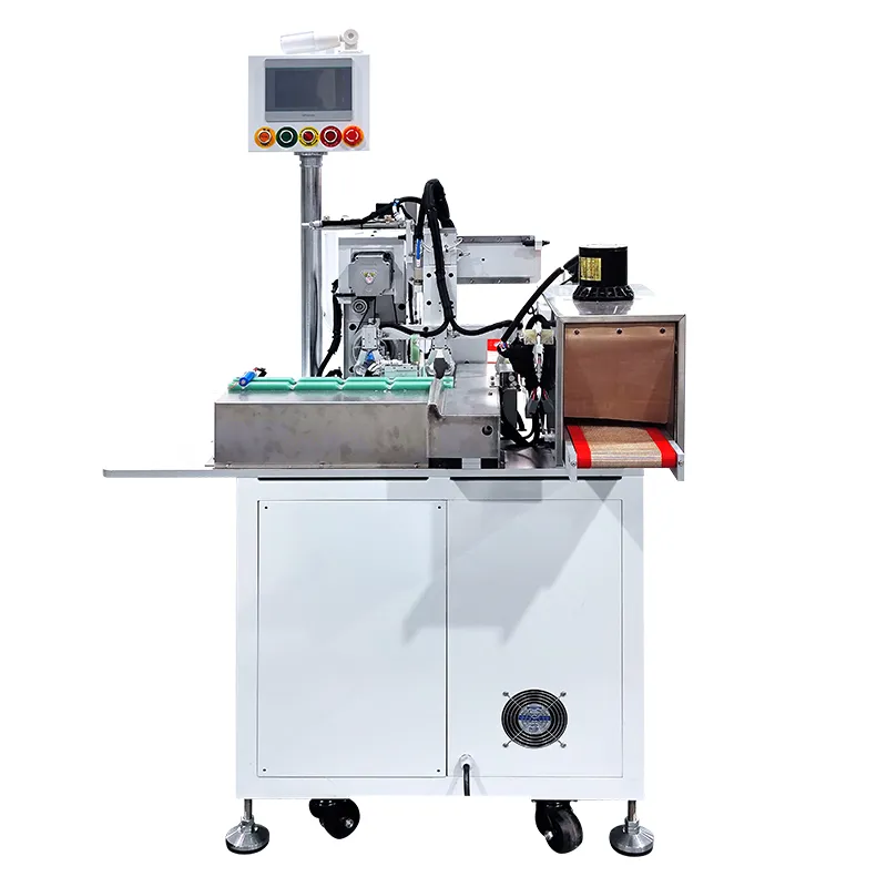 Battery Cell PVC Sleeving Machine for Cells with Protection Boards